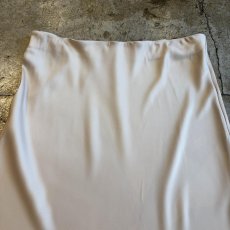 画像6: HEM LACE LINGERIE DESIGN SLIT LONG SKIRT / W30~W39 (6)