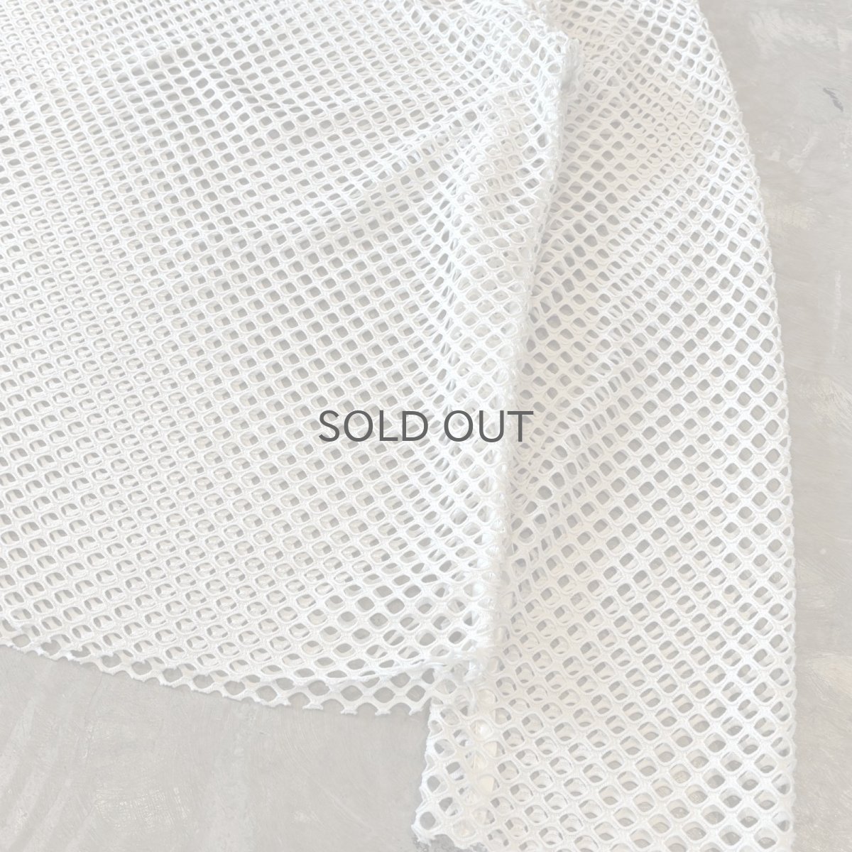 画像6: MONOTONE MESH DESGN L/S TOPS / Mens XL (6)