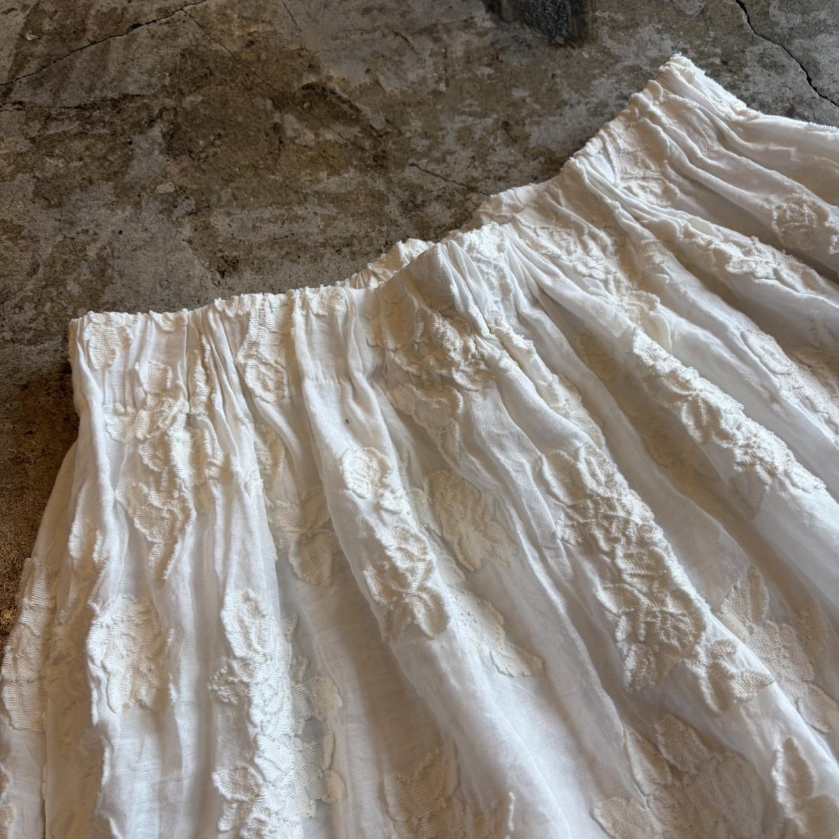 画像3: FLORAL DECORATION DESIGN SKIRT / W26~W40 (3)