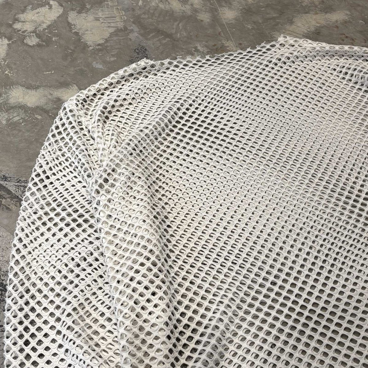 画像9: MONOTONE MESH DESGN L/S TOPS / Mens XL (9)
