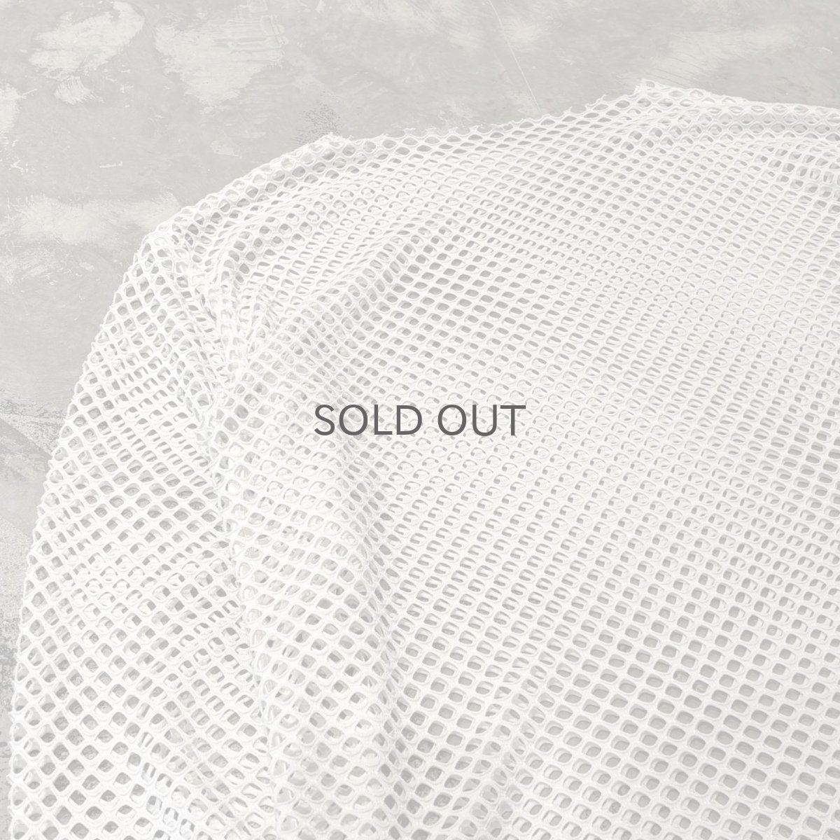 画像9: MONOTONE MESH DESGN L/S TOPS / Mens XL (9)