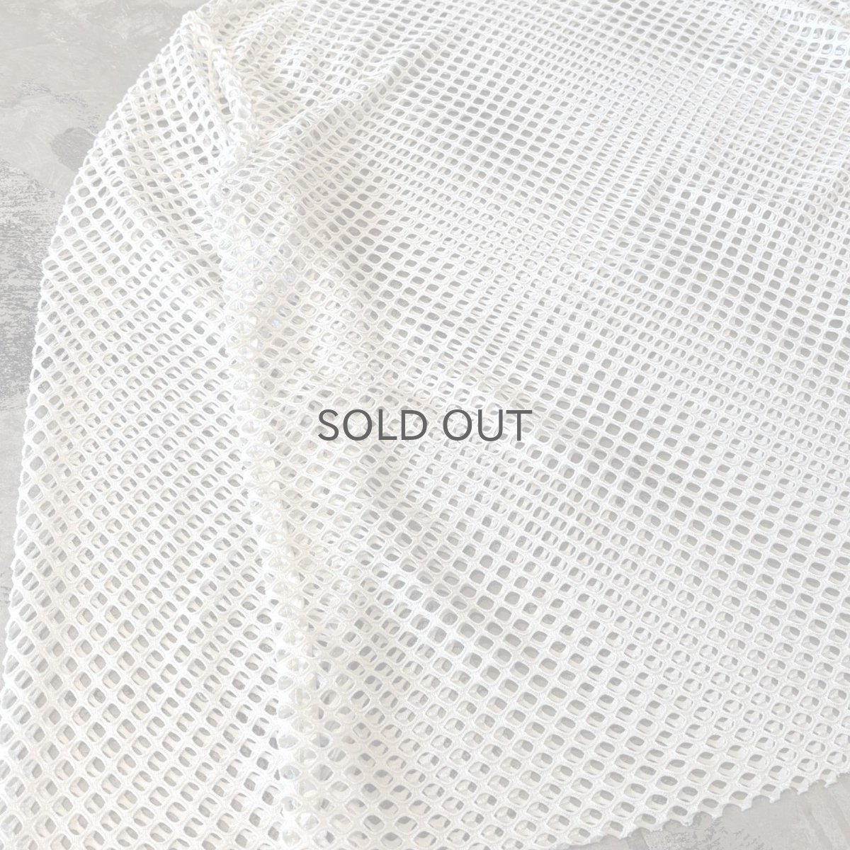画像5: MONOTONE MESH DESGN L/S TOPS / Mens XL (5)