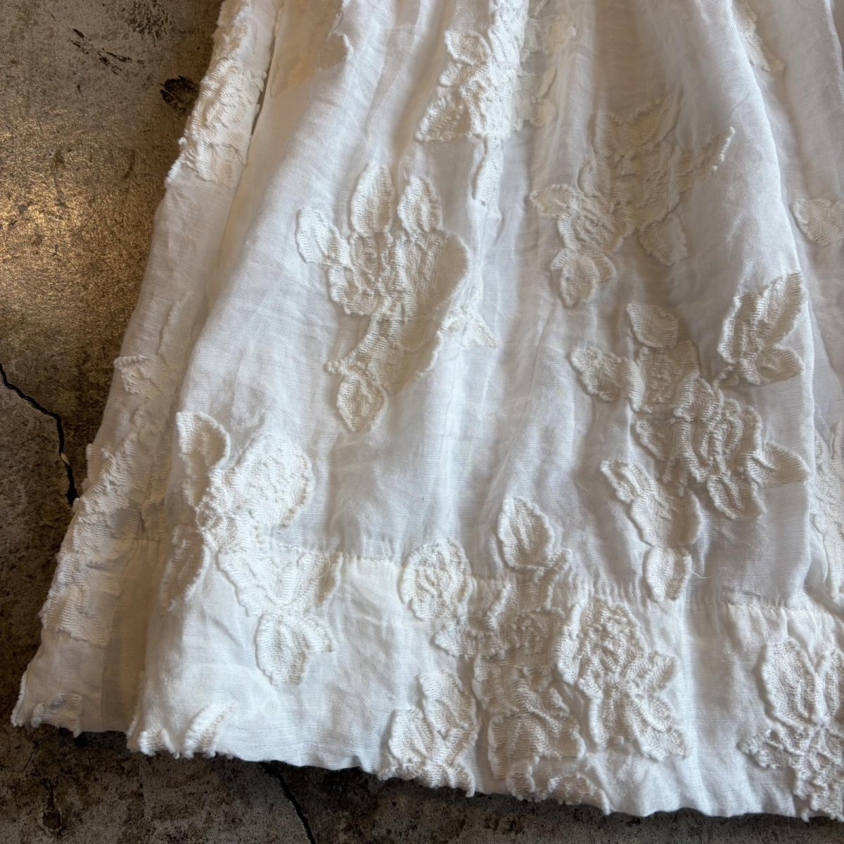画像4: FLORAL DECORATION DESIGN SKIRT / W26~W40 (4)