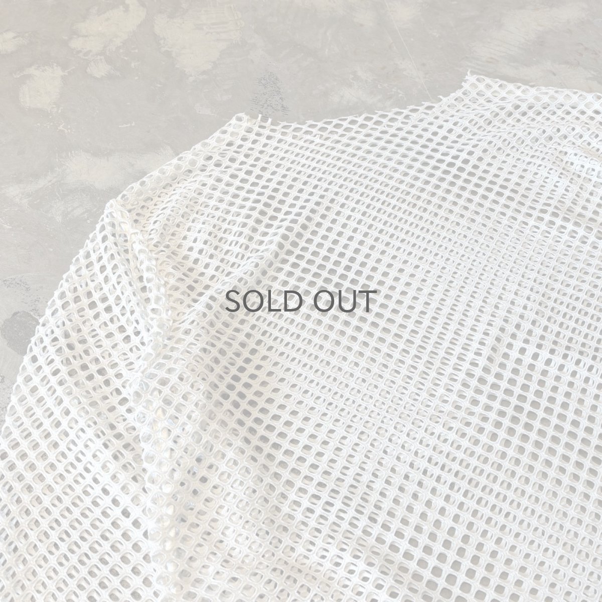 画像3: MONOTONE MESH DESGN L/S TOPS / Mens XL (3)