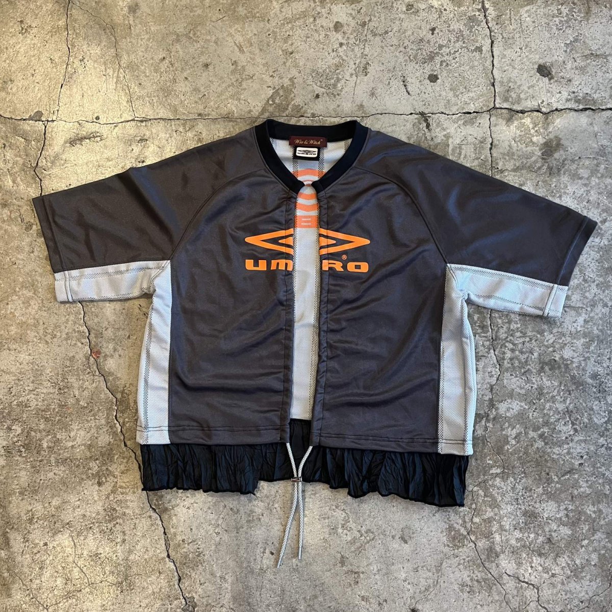 画像3: 【Wiz&Witch】"WEIRD" DRAW CODE SPORTY TOPS / OS (3)