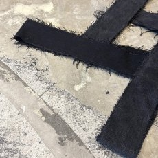 画像7: 【Wiz&Witch】"WEIRD" BONDAGE DENIM VEST / BLACK / OS (7)
