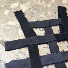 画像3: 【Wiz&Witch】"WEIRD" BONDAGE DENIM VEST / BLACK / OS (3)