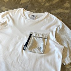 画像4: "adidas" SLEEVE SWITCHED POCKET S/S TEE / Mens M (4)