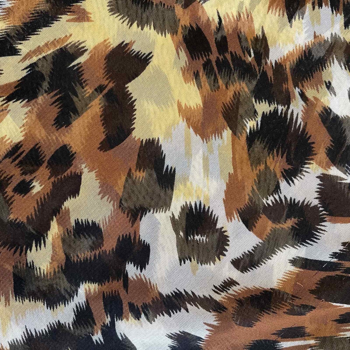 画像10: ALL OVER LEOPARD PATTERN SHEER LONG DESIGN CAMISOLE / Ladies M (10)