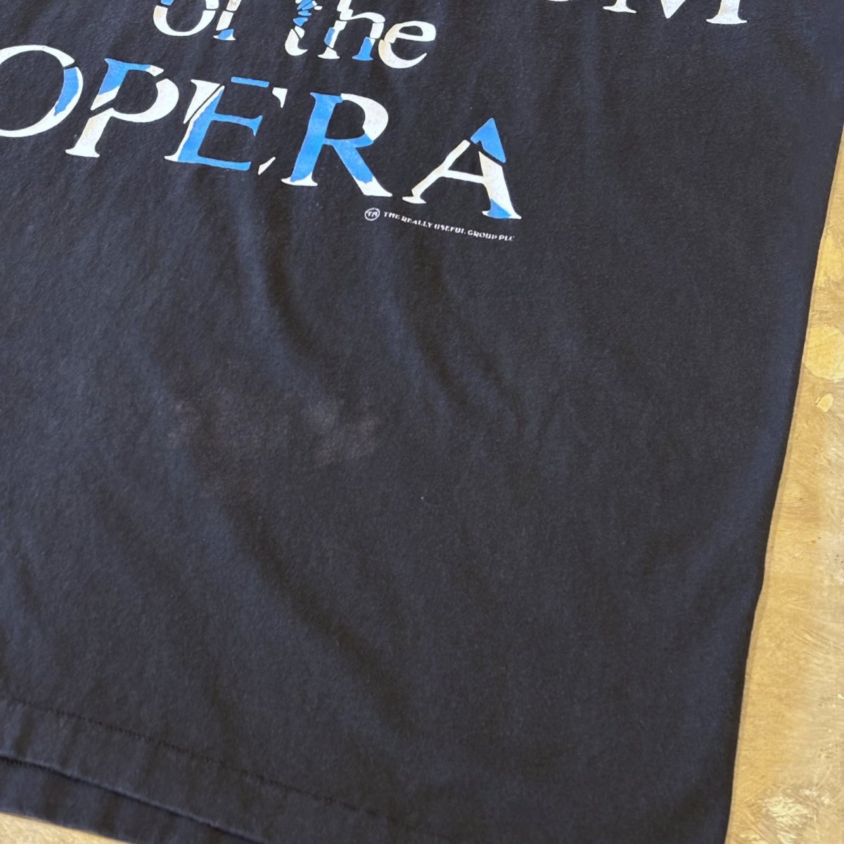画像6: 80's "THE PHANTOM OF THE OPERA" PRINTED S/S TEE / Mens XL (6)