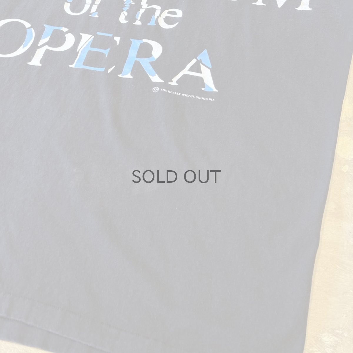 画像6: 80's "THE PHANTOM OF THE OPERA" PRINTED S/S TEE / Mens XL (6)