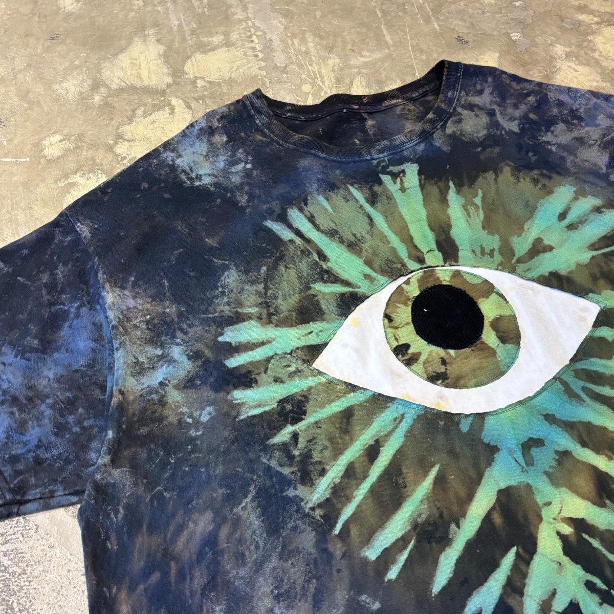 画像3: EYE STYLE SWITCHED TIE DYE S/S TEE / Mens XL (3)
