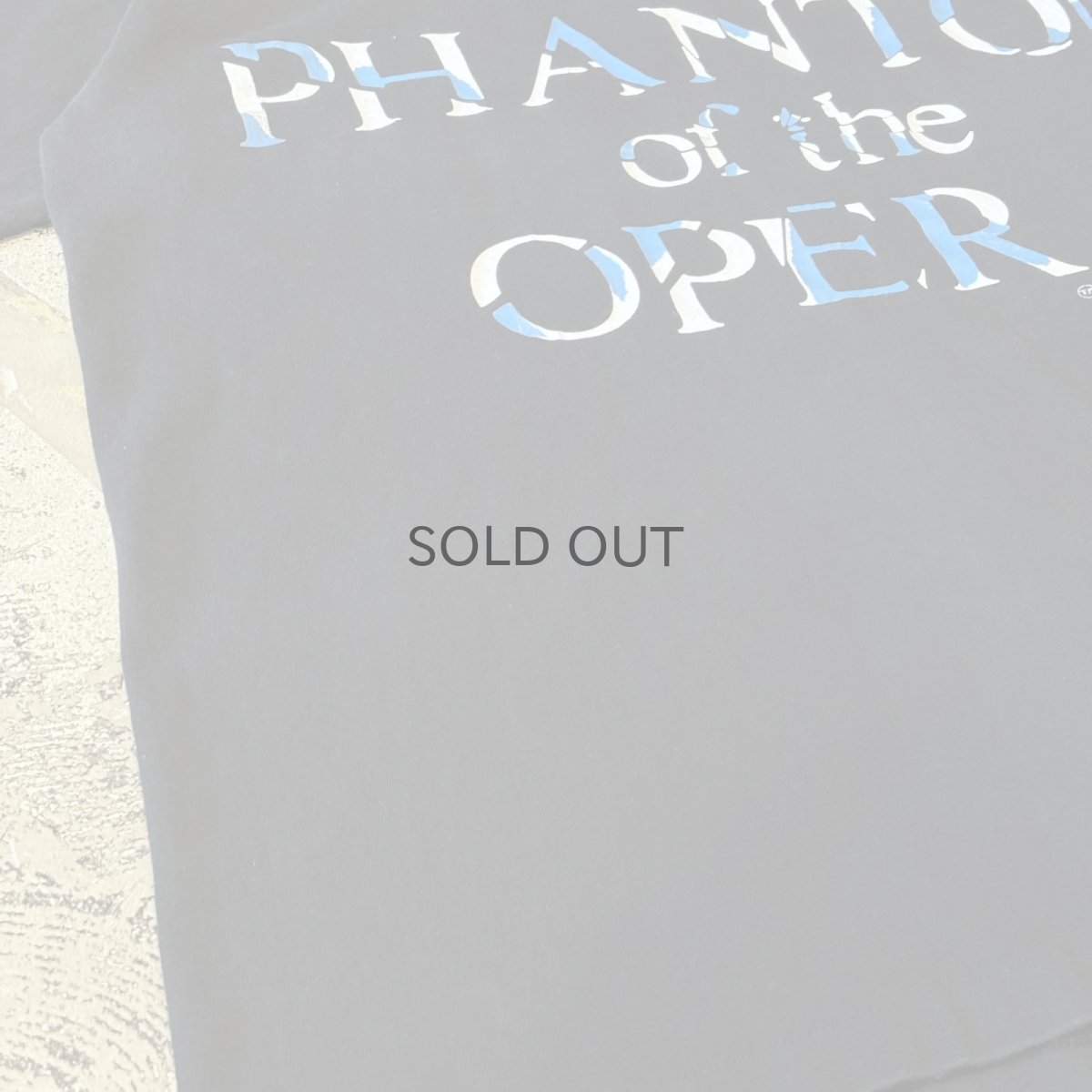 画像5: 80's "THE PHANTOM OF THE OPERA" PRINTED S/S TEE / Mens XL (5)
