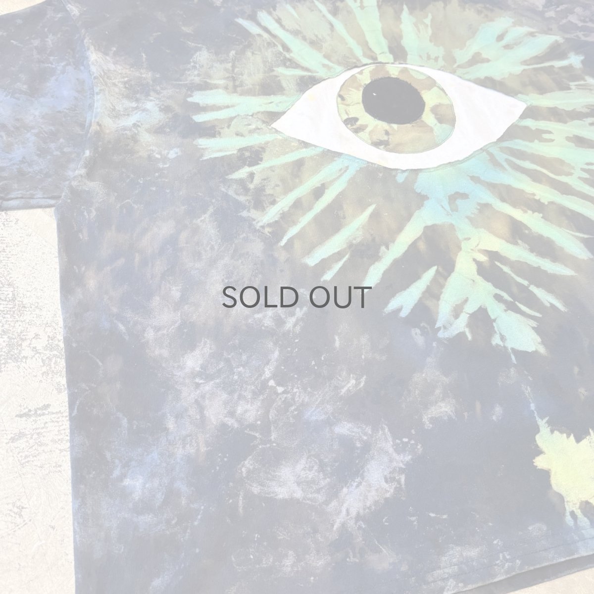 画像5: EYE STYLE SWITCHED TIE DYE S/S TEE / Mens XL (5)