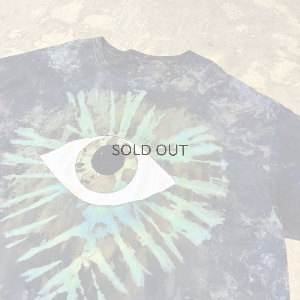 画像4: EYE STYLE SWITCHED TIE DYE S/S TEE / Mens XL (4)
