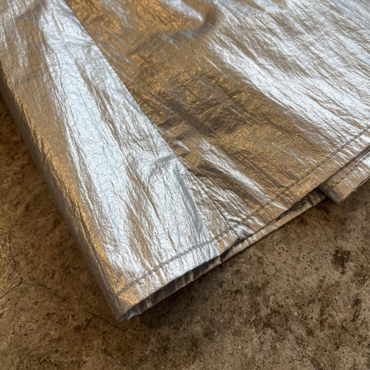 画像4: METALLIC COLOR FLARE DESIGN PAPER LONG SKIRT / W29~W31 (4)