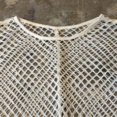 画像10: MONOTONE MESH DESGN L/S TOPS / Mens L (10)