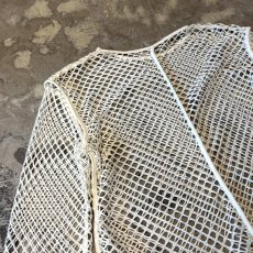 画像9: MONOTONE MESH DESGN L/S TOPS / Mens L (9)