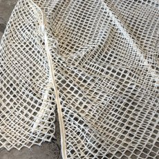 画像5: MONOTONE MESH DESGN L/S TOPS / Mens L (5)