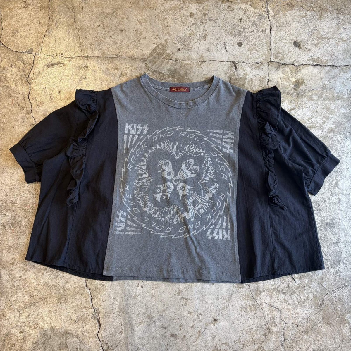 画像1: 【Wiz&Witch】"UNITED" FUTURE ROCK TEE / OS (1)