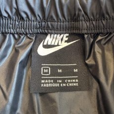 画像10: 【NIKE】DRAW CORD DESIGN BLACK COLOR NYLON SKIRT / FREE~W35(M) (10)