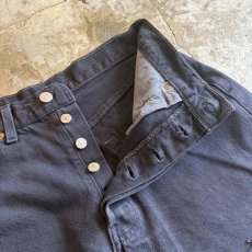 画像6: 【LEVI'S】CUT OFF DESIGN BLACK COLOR SKIRT / W31(W30) (6)