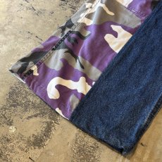 画像8: 【Wiz&Witch】"UNITED" COLOR CAMOUFLAGE DENIM PANTS / W34 (8)