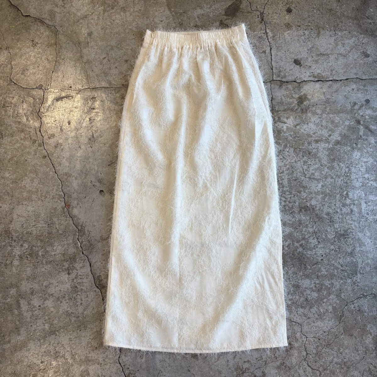 画像2: SHAGGY ALL OVER PATTERN POINT GLITTER DESIGN SKIRT / W25~W30 (2)