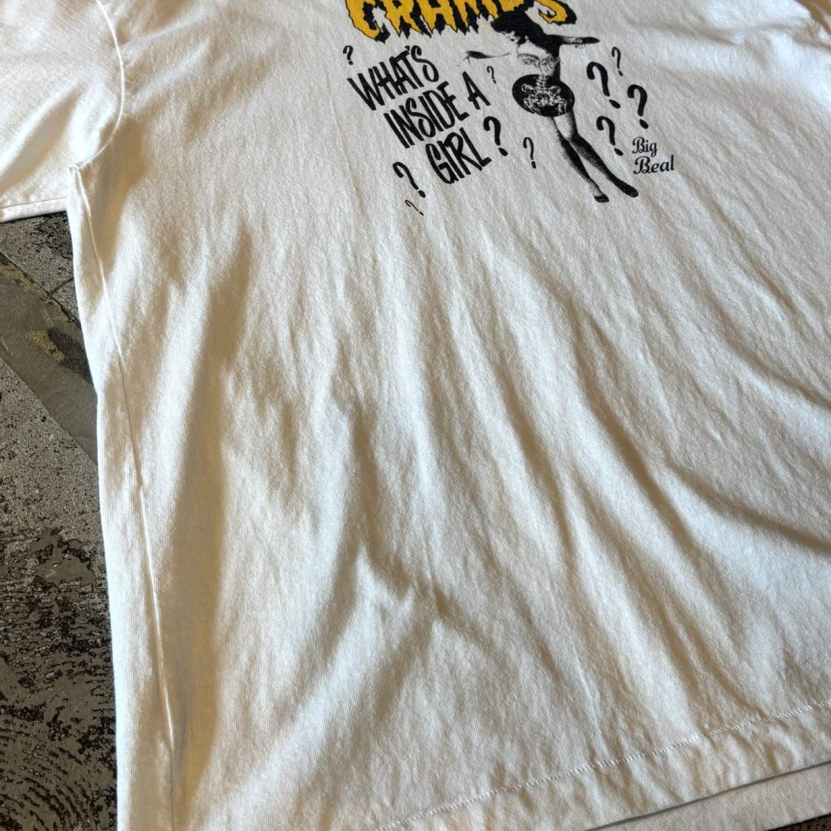 画像5: 90's "THE CRAMPS" FRONT PROINTED S/S TEE / Mens L / MADE IN USA (5)