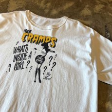 画像4: 90's "THE CRAMPS" FRONT PROINTED S/S TEE / Mens L / MADE IN USA (4)