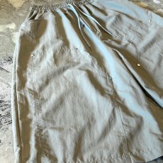 画像5: 【WONDERGROUND】DOUBLE KNEE STYLE WIDE SILHOUETTE SHORTS / GREEN / OS (5)