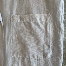 画像9: LIGHT GREY COLOR DOUBLE DESIGN SHEER TAILORED JACKET / Ladies L (9)