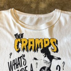 画像10: 90's "THE CRAMPS" FRONT PROINTED S/S TEE / Mens L / MADE IN USA (10)