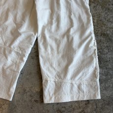 画像8: 【Wiz&Witch】"UNITED" EURO COTTON LINEN KNEE LACE OPE PANTS / FREE (8)