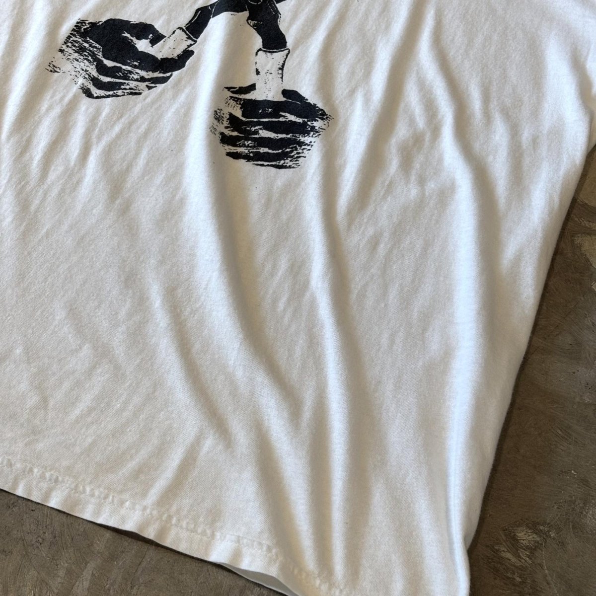 画像6: "BLACK FLAG" FRONT PRINTED S/S TEE / Mens L (6)