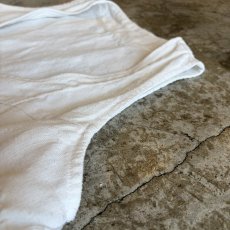 画像7: OLD LINEN FRINGE DESIGN VEST / Ladies M (7)