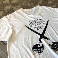 画像3: "BLACK FLAG" FRONT PRINTED S/S TEE / Mens L (3)