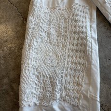 画像5: 【Wiz&Witch】"UNITED" EURO COTTON LINEN KNEE LACE OPE PANTS / FREE (5)