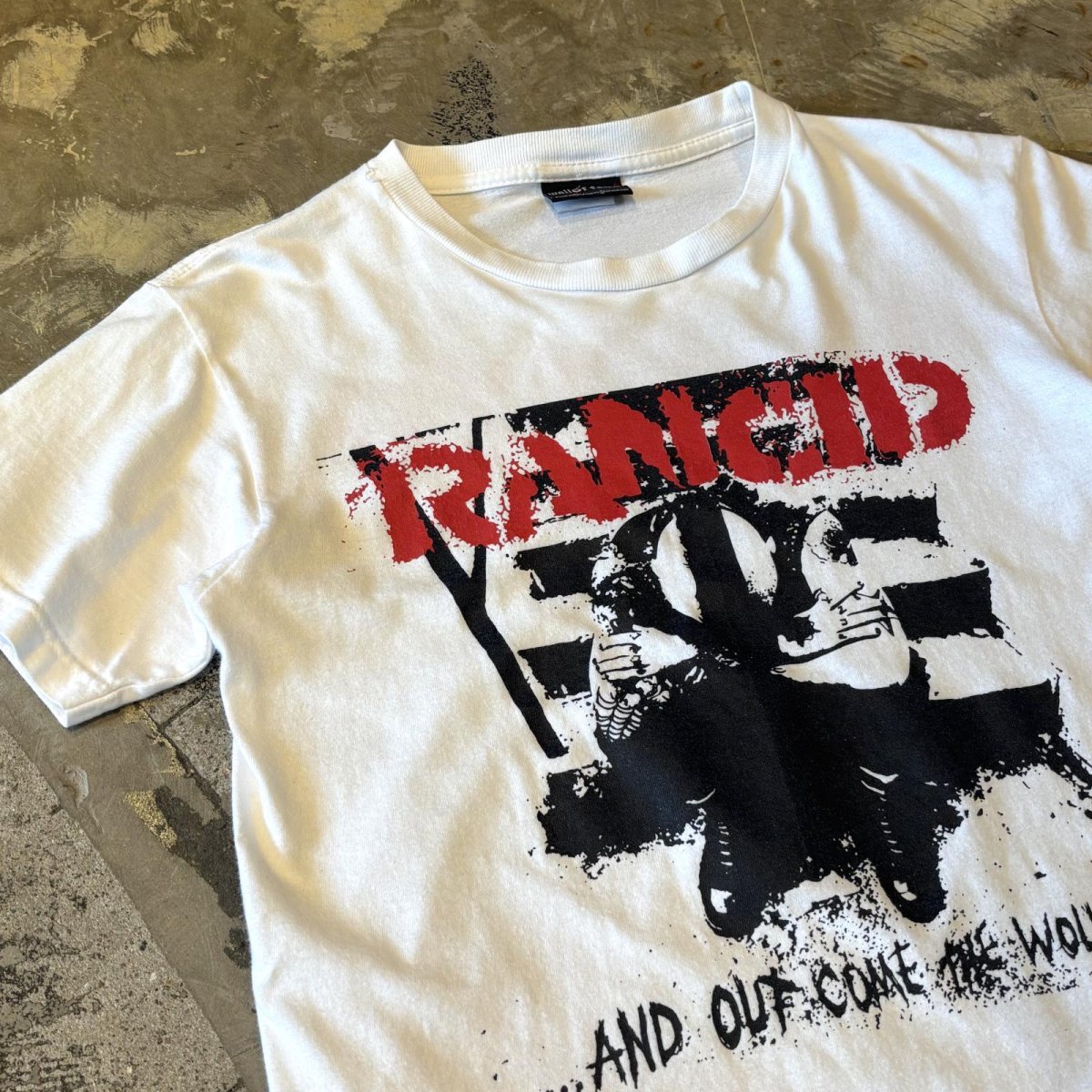 画像3: "RANCID" BOTH SIDE PRINTED S/S TEE / Mens S~M (3)