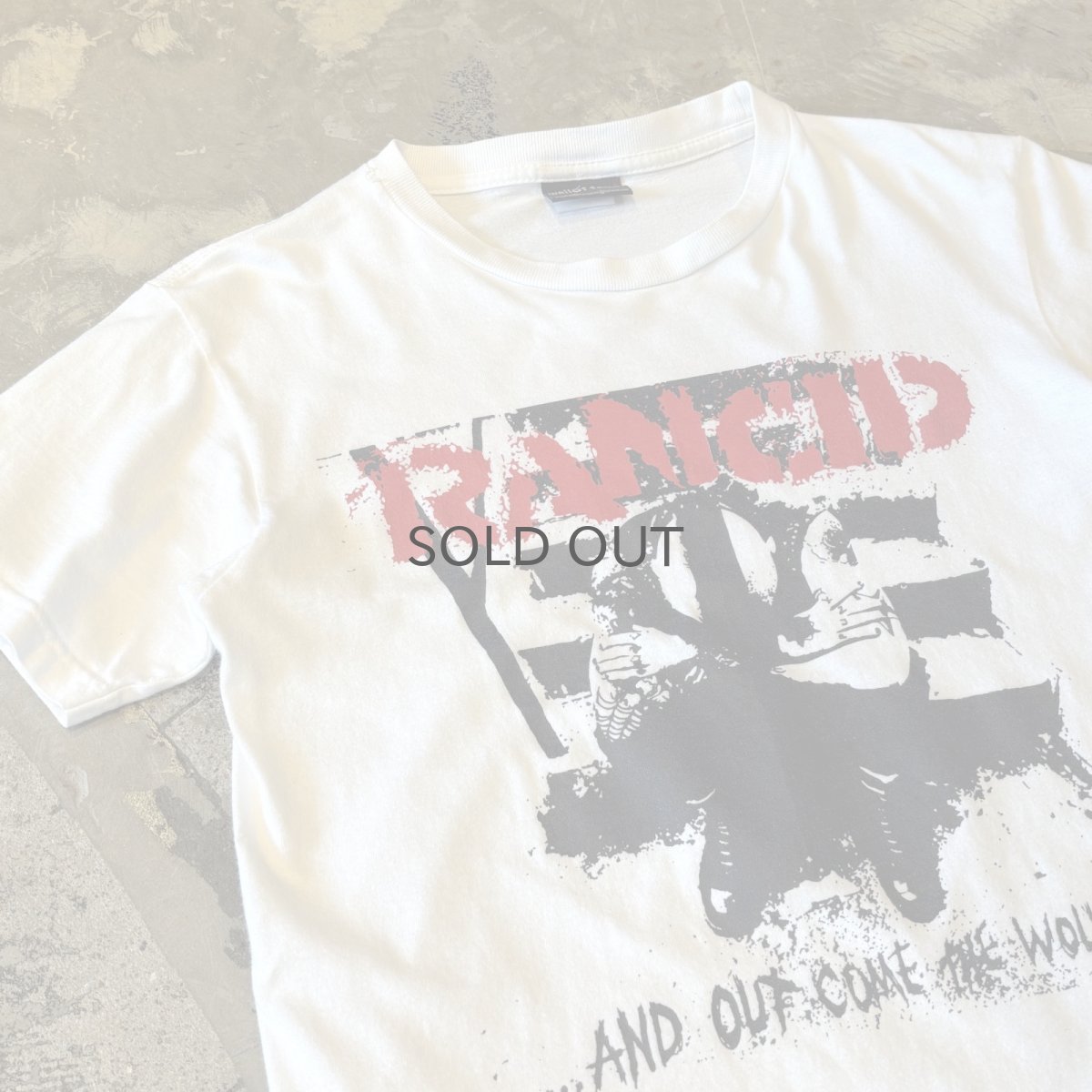 画像3: "RANCID" BOTH SIDE PRINTED S/S TEE / Mens S~M (3)
