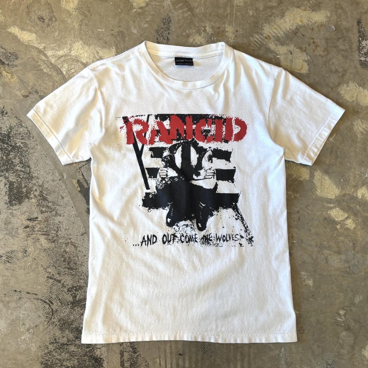 画像1: "RANCID" BOTH SIDE PRINTED S/S TEE / Mens S~M (1)