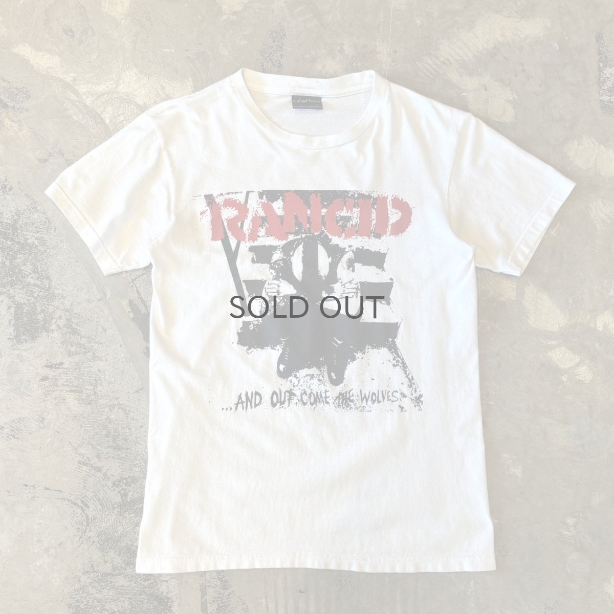 画像1: "RANCID" BOTH SIDE PRINTED S/S TEE / Mens S~M (1)