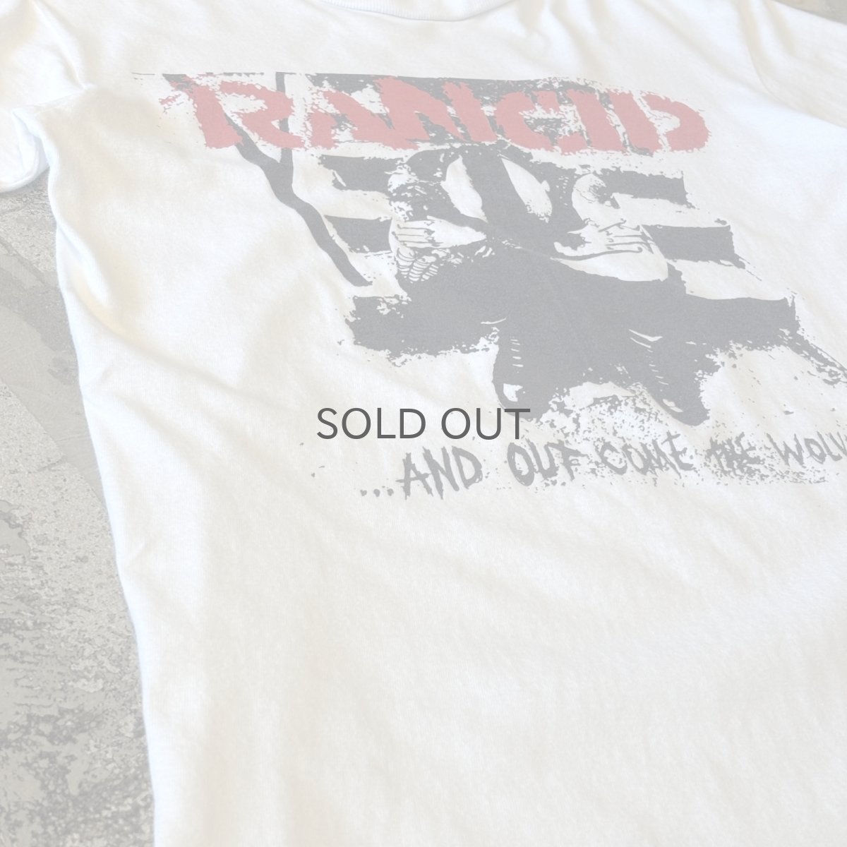 画像5: "RANCID" BOTH SIDE PRINTED S/S TEE / Mens S~M (5)