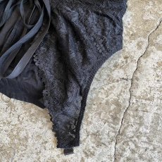 画像5: 【Wiz&Witch】"UNITED" LACE MIX WRAP SKIRT / FREE (5)