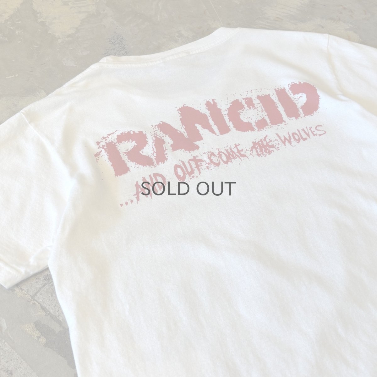 画像9: "RANCID" BOTH SIDE PRINTED S/S TEE / Mens S~M (9)