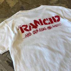 画像9: "RANCID" BOTH SIDE PRINTED S/S TEE / Mens S~M (9)