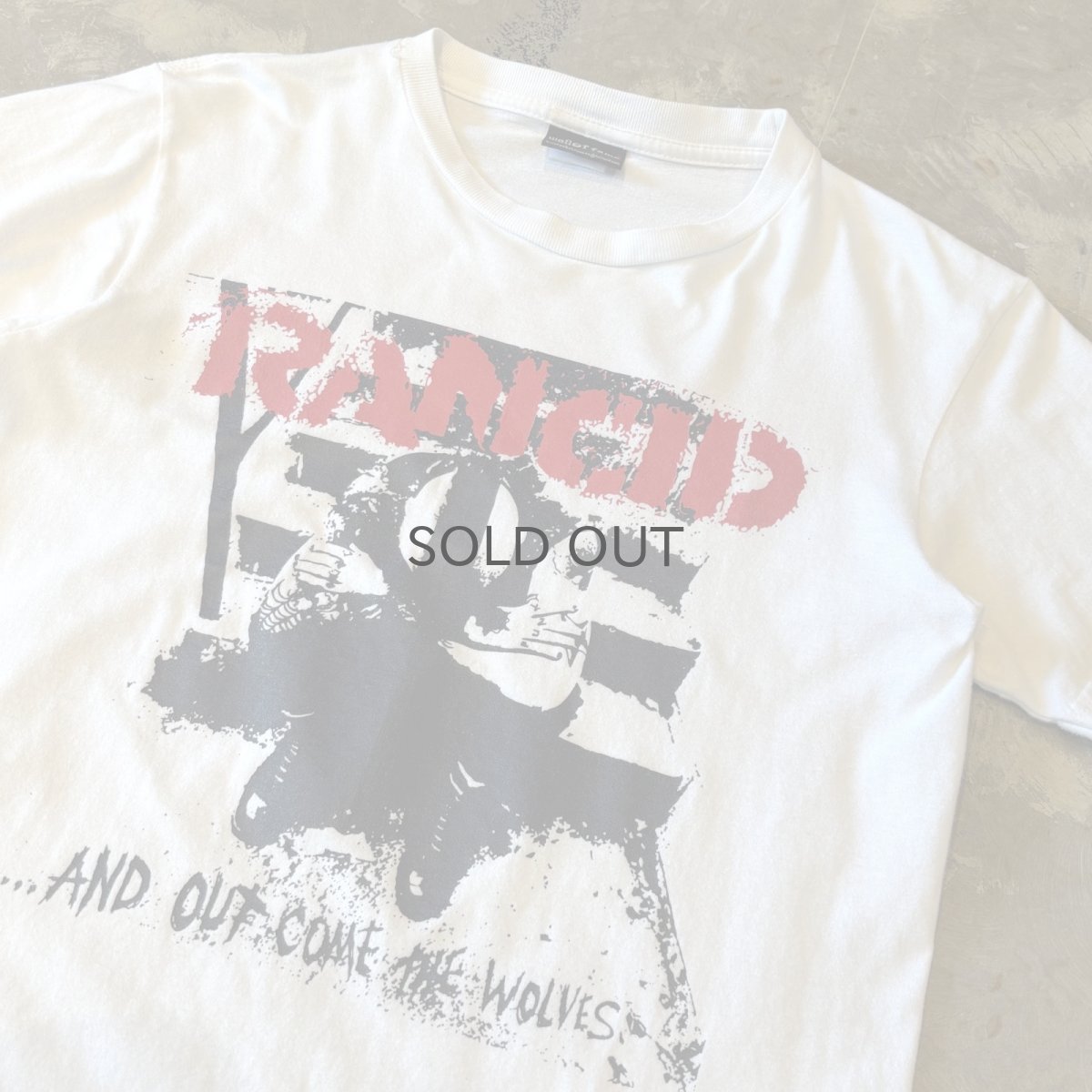 画像4: "RANCID" BOTH SIDE PRINTED S/S TEE / Mens S~M (4)