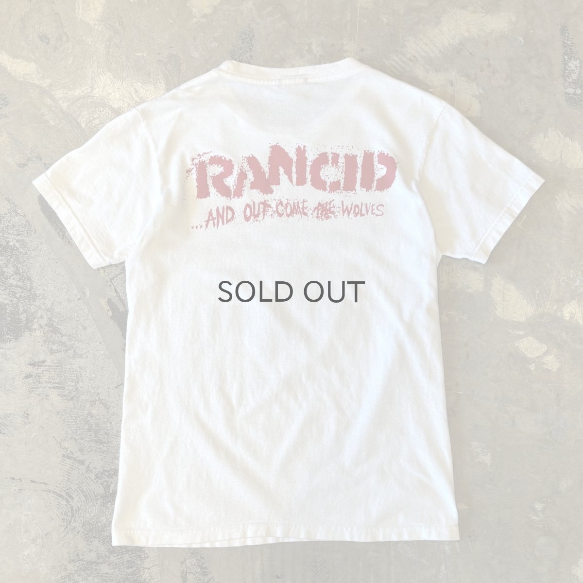 画像2: "RANCID" BOTH SIDE PRINTED S/S TEE / Mens S~M (2)