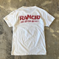 画像2: "RANCID" BOTH SIDE PRINTED S/S TEE / Mens S~M (2)