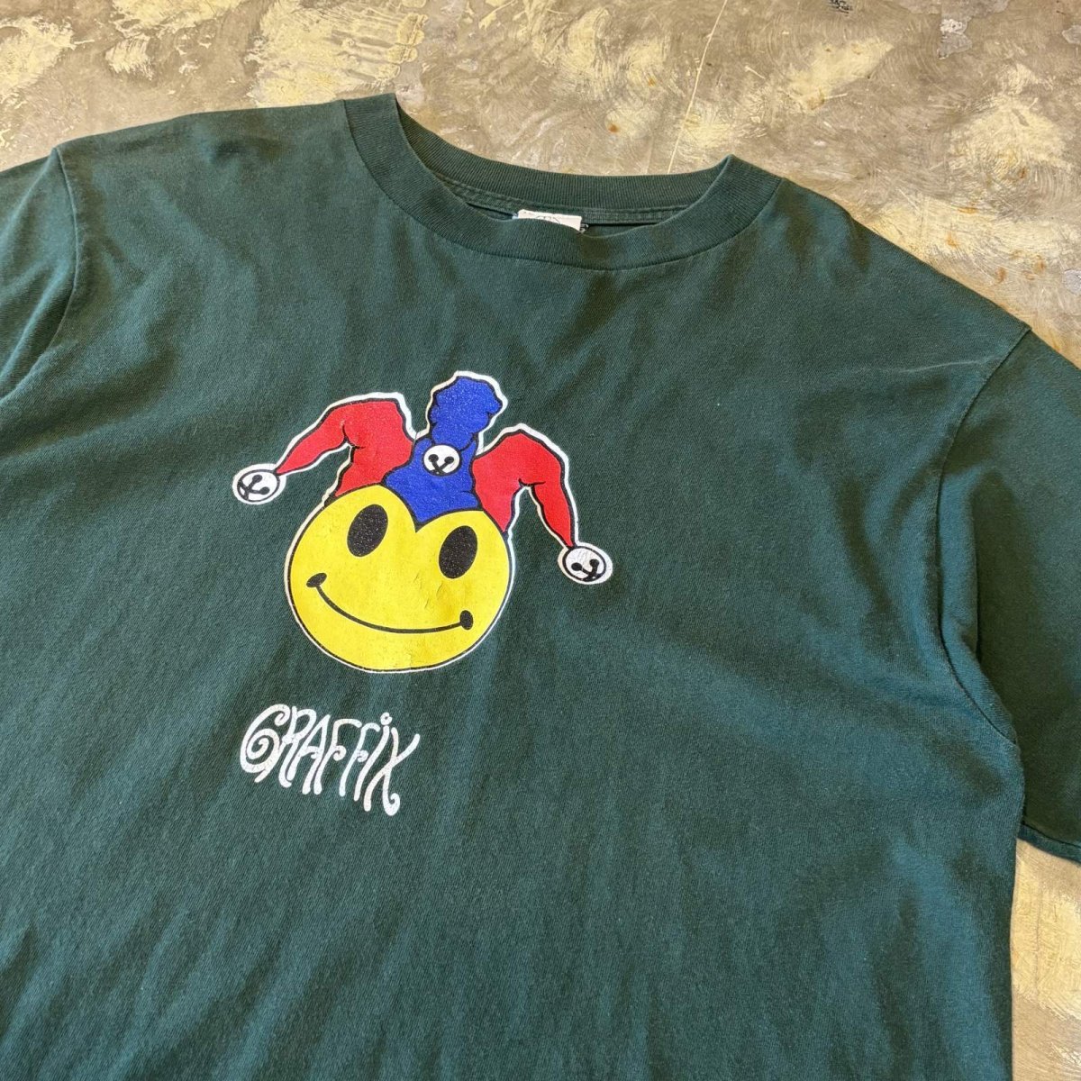 画像4: 90's~ "GRAFFIX" BOTH SIDE PRINTED S/S TEE / Mens L (4)